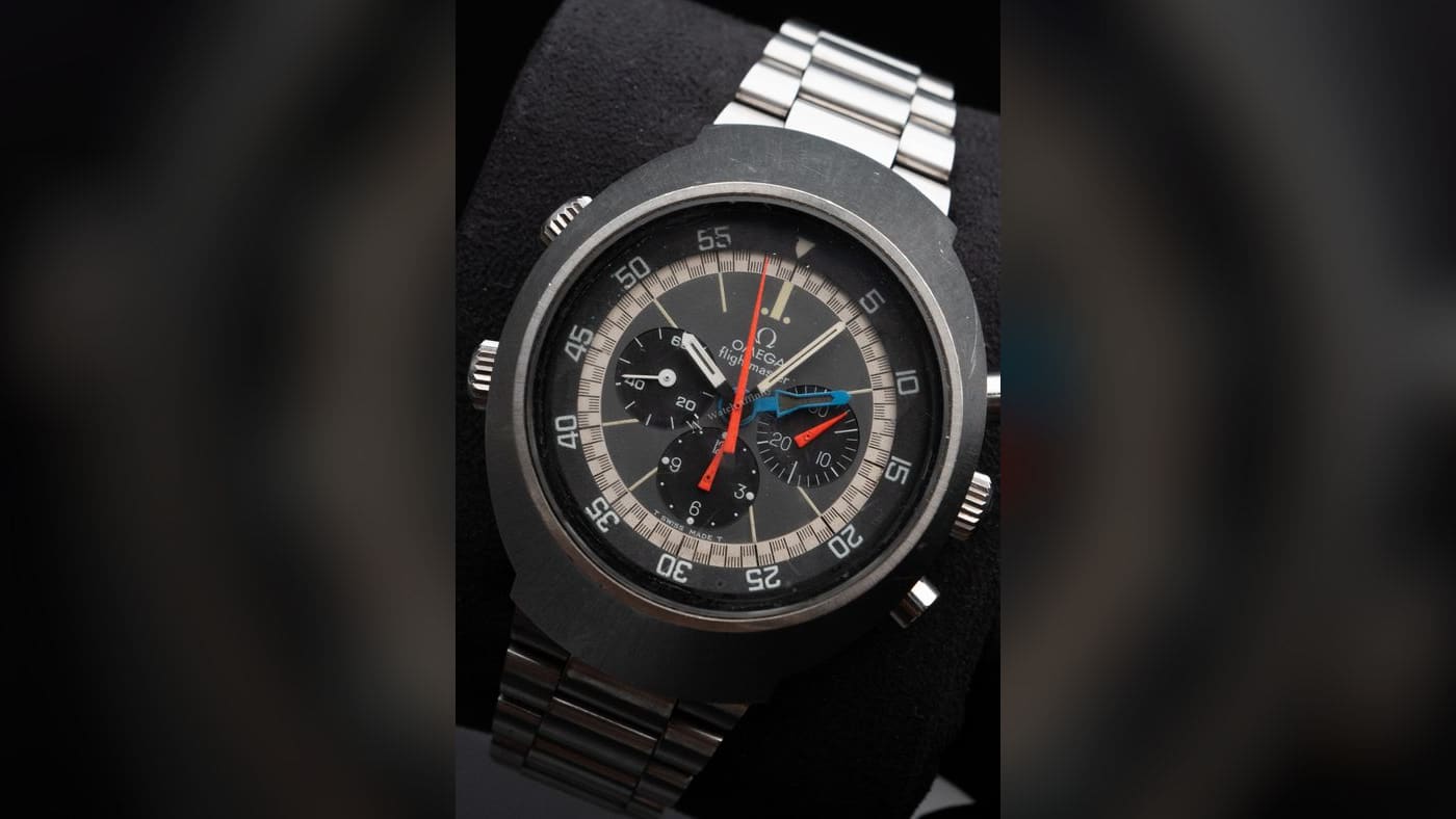 Omega Flightmaster 145.026, photographed at Watch Affinity in San Antonio