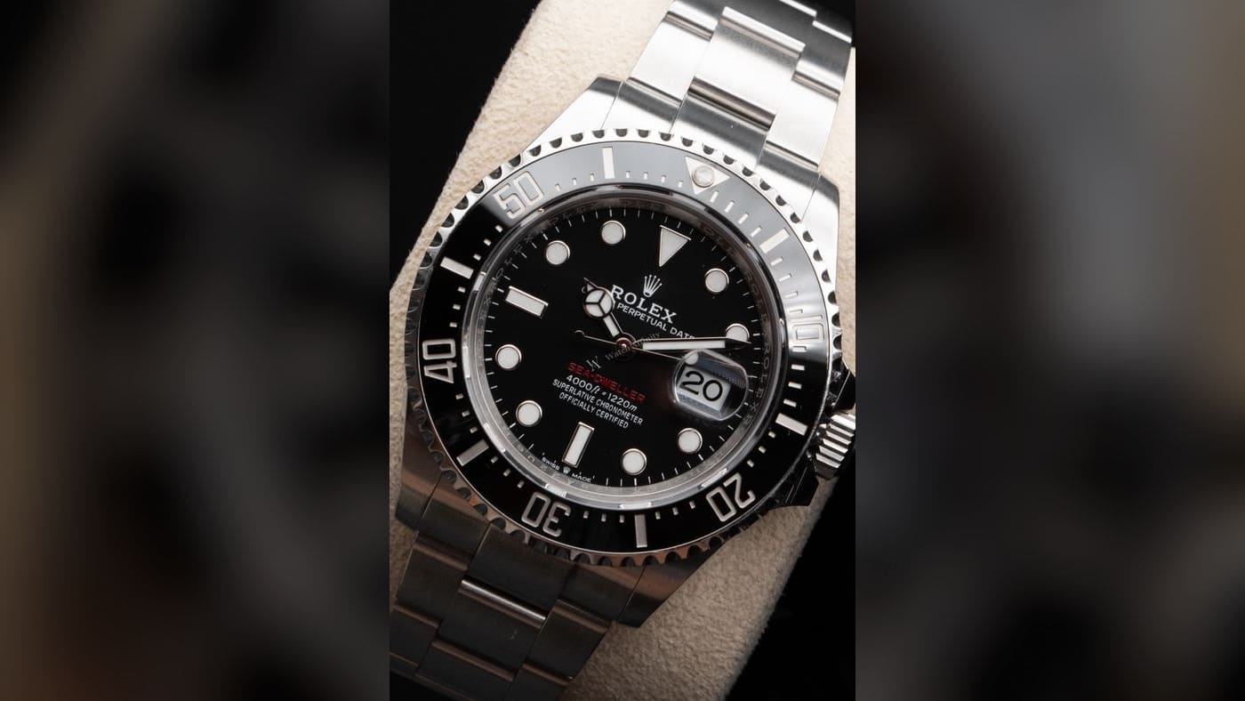 Rolex Sea-Dweller 126600, photographed at Watch Affinity in San Antonio